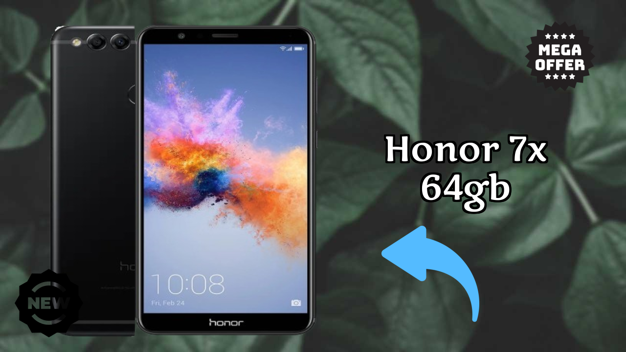 Honor 7X 64GB Display Technology: IPS LCD Quality