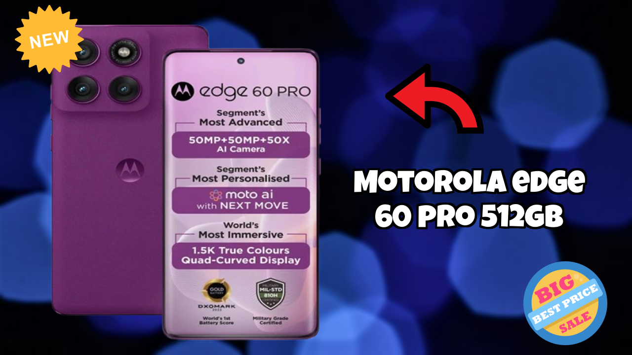 Is Motorola Edge 60 Pro 512GB Good for Photography? 50 MP + 50 MP + 10 MP Rear Camera Review