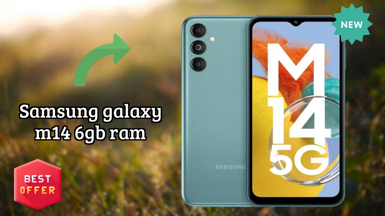 Samsung Galaxy M14 6GB RAM Performance: 6 GB RAM Gaming Tested